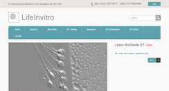 Desktop Screenshot of lifeinvitro.com